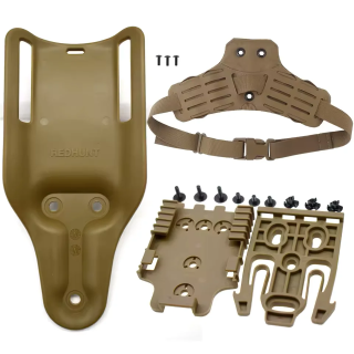 Plateforme RedHunt à fixation rapide, sangle Molle