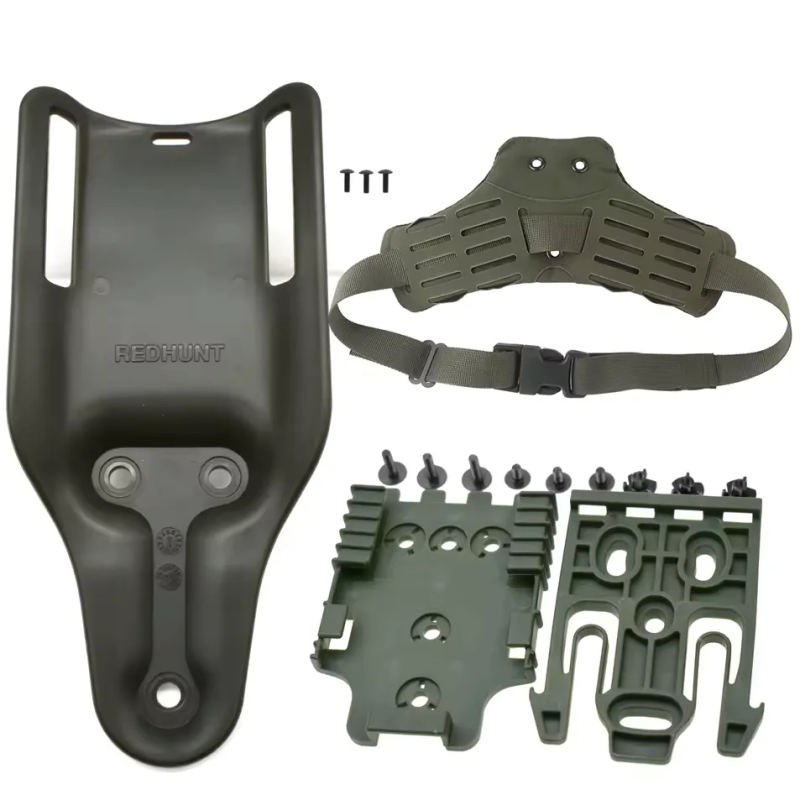 Plateforme RedHunt à fixation rapide, sangle Molle